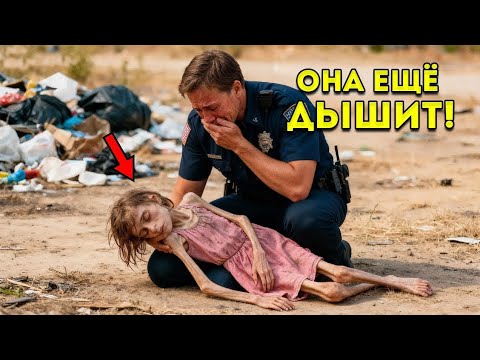 Видео: Полицейский нашёл маленькую девочку на заброшенном участке — одна деталь заставила его в СЛЕЗАХ