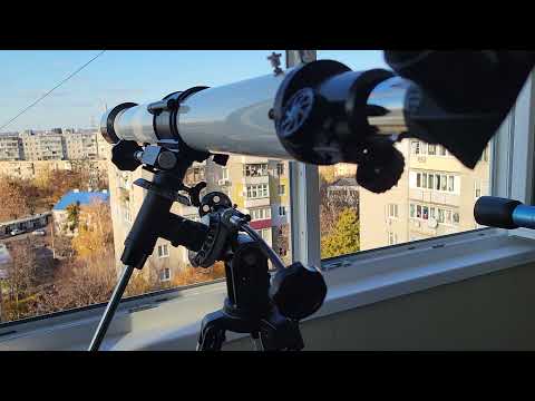Видео: Чем отличаются телескопы ? телескоп polcraft 70/900