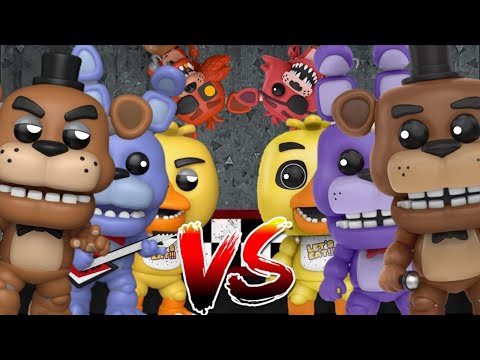 Видео: БИТВА FNAF ФИГУРОК! СТАРАЯ ВЕРСИЯ ПРОТИВ НОВОЙ! СРАВНЕНИЕ FUNKO POP ФИГУРОК!