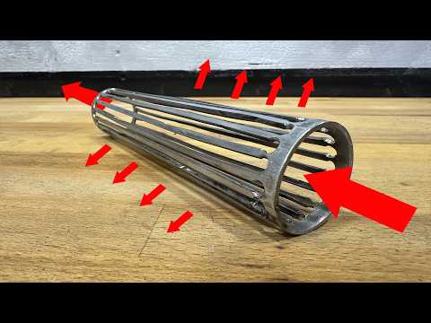 Видео: ПЕЛЛЕТНАЯ ПЕЧЬ РУЧНОЙ РАБОТЫ