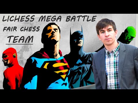 Видео: КЛУБНЫЕ ШАХМАТЫ 3+0 💯 СРАЖАЙСЯ ЗА FAIR CHESS! 🤗 НАША КОМАНДА 💪 в Mega Battle на Lichess.org 🔥