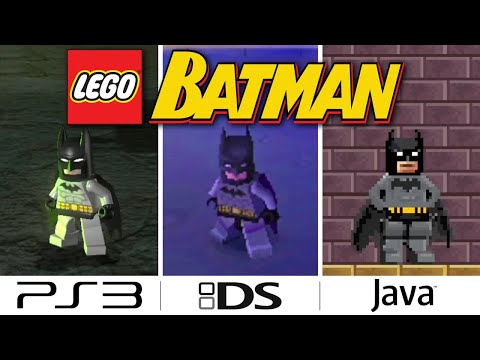 Видео: Сравнение всех версий Lego Batman (2008)