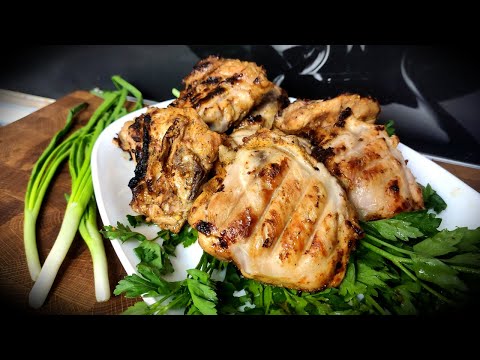 Видео: ШАШЛЫК из КУРИЦЫ. Сочные Куриные бедра на мангале.