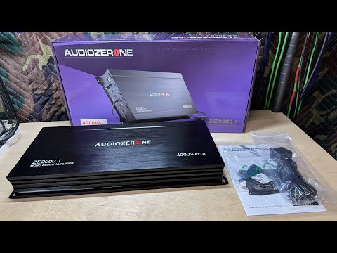 Видео: Обзор Audiozerone ZE2000.1 и динамометрический усилитель