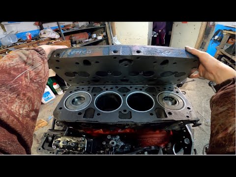 Видео: Сборка двигателя, капитальный ремонт  ЗИЛ-130 ММЗ 554  с двигателем Д-245 турбо пошёл не по плану!