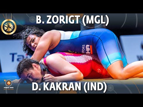 Видео: Болортунгалаг Зоригт (MGL) vs Дивья Какран (IND) - Финал // Кубок Болата Турлыханова