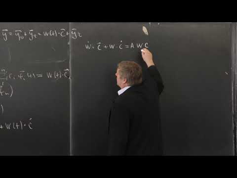 Видео: Волков В. Т. - Дифференциальные уравнения - 8. Неоднородная система линейных ДУ 1-го порядка