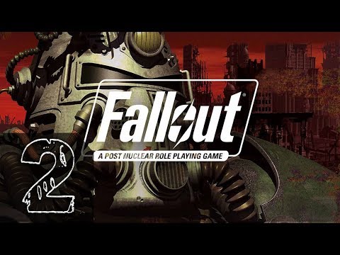 Видео: Fallout - 1 - Первый РАЗ - Прохождение - #2 - Гоняем лысого по пустоши ;)