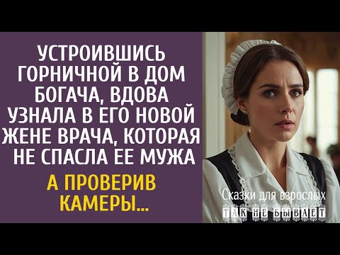 Видео: Устроившись горничной в дом богача, вдова узнала в его новой жене врача, которая не спасла ее мужа…