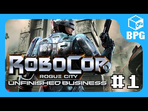 Видео: [BPG] RoboCop: Rogue City - Unfinished Business | Часть 1