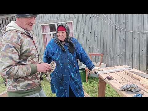 Видео: Аджику сварила, баню доделали.