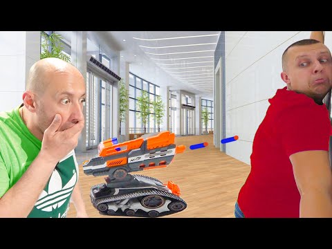 Видео: NERF DRON РАЗГРОМИЛ ВСЕ! NERF BROTHERS VS NERF DRON