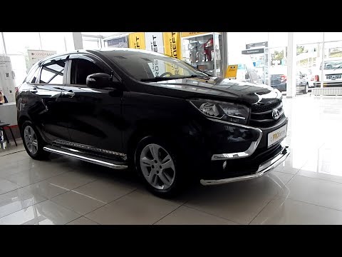 Видео: LADA XRAY 2017 : накладки на пороги , защита порогов на Лада Х Рей из нержавейки, кожаный салон