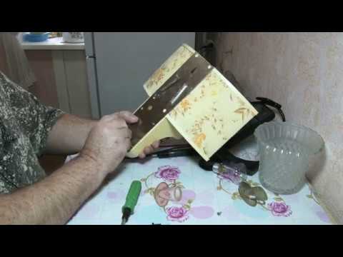 Видео: Ремонт сенсорного  старого  светильника 1980г.