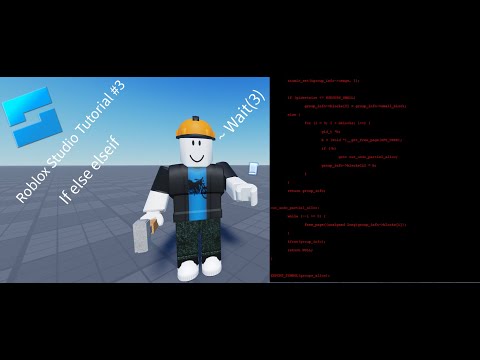 Видео: Roblox Studio Tutorial #3 If,else,elseif и wait