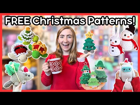 Видео: 20 ✨БЕСПЛАТНЫХ✨ рождественских схем вязания крючком 🎄🎁🎅🏼 (СО ССЫЛКАМИ!)