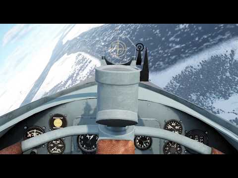 Видео: Бой на реактивном истребителе Як-15 в VR шлеме в War Thunder. СБ режим.