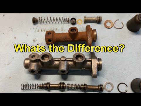 Видео: Почему стоит установить двухконтурный главный тормозной цилиндр на VW Beetle: одноконтурный или д...