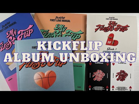 Видео: kickflip — распаковка моего первого альбома Flip (все версии)