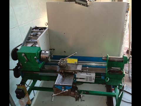 Видео: Токарный станок самодельный обзор.