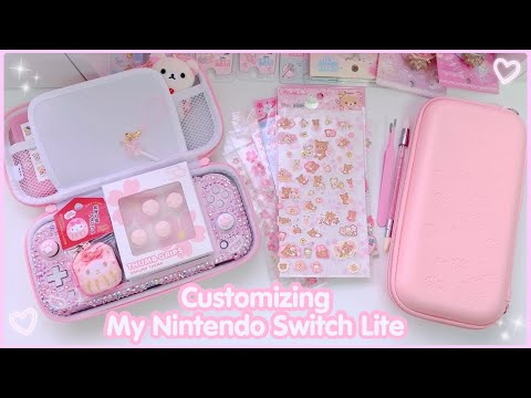 Видео: Настройка моего Nintendo Switch Lite — преображение Сакуры