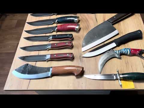 Видео: Обзор ножей со скидкой | покажу ножи в офисе