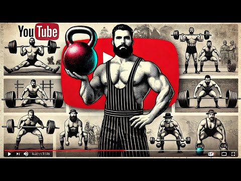 Видео: Силовая тренировка от Силачей прошлого!