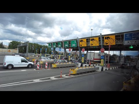 Видео: Дорога от Санкт-Петербурга до Нарвы: вид из окна автобуса