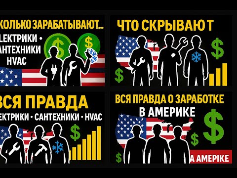 Видео: Сколько на самом деле зарабатывают ЭЛЕКТРИКИ в Америке в НОВЫХ РЕАЛИЯХ О чем недоговаривают  блогеры