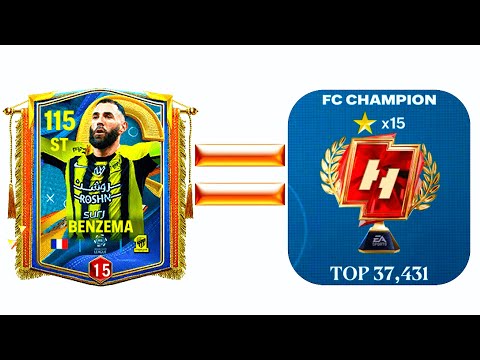 Видео: Сможет ли Бензема получить 15 звезд в FC Mobile H2H?