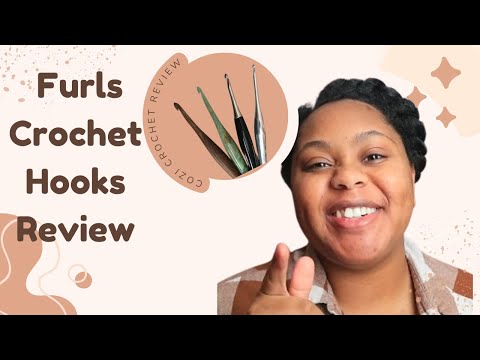 Видео: Всё, что ВАМ нужно знать о крючках для вязания Furls! — Обзор крючков для вязания Furls