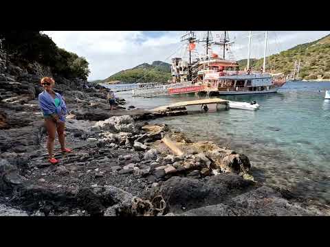 Видео: Олюдениз, остров св. Николая.