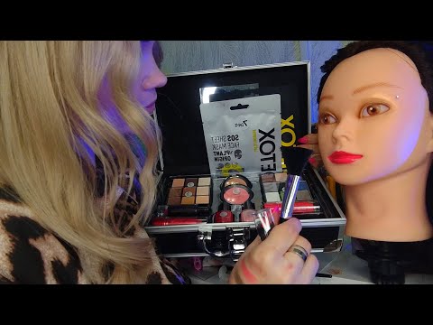 Видео: АСМР🎀макияж и тихий голос для СНА