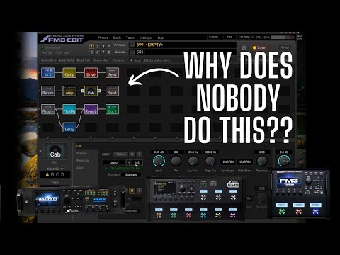 Видео: Почему я НИКОГДА не видел, чтобы кто-то пытался сделать ЭТО с Fractal FM3? Использование посылов ...