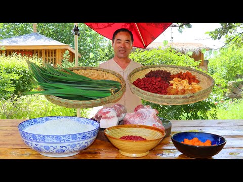 Видео: ОСОБЫЙ Клейкий Рис в Листьях! На Праздник Лодок-Драконов | Дядя-Гурман