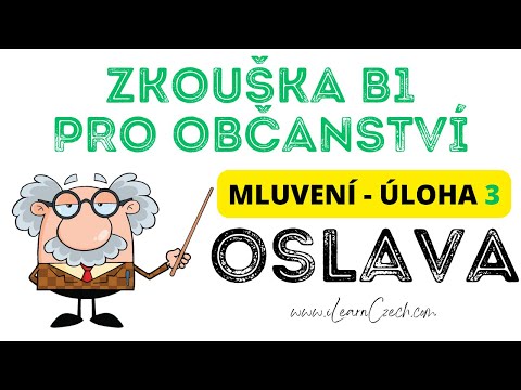 Видео: Экзамен на чешское гражданство B1: Задание 3 - пример диалога - ДЕНЬ РОЖДЕНИЯ