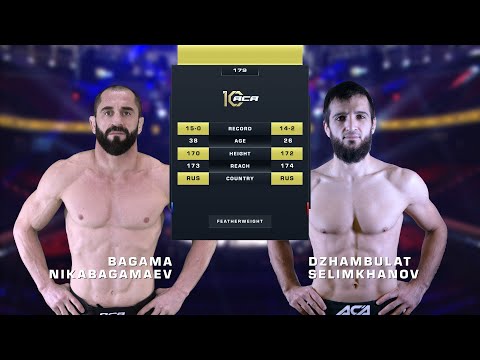 Видео: Багама Никабагамаев vs. Джамбулат Селимханов | Bagama Nikabagamaev vs. Dzhambulat Selimkhanov | ACA