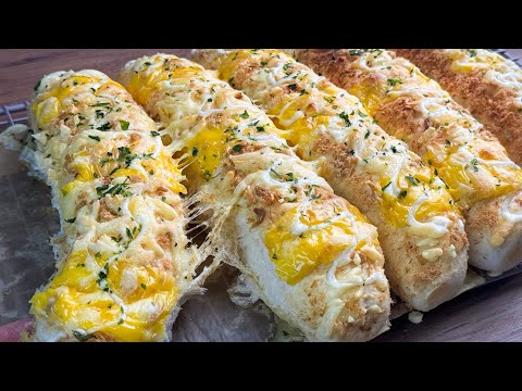 Видео: Сырный хлеб – мягкий, вкусный и с сыром | Подходит для новичков