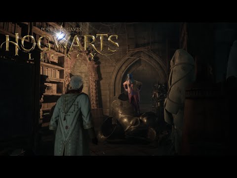 Видео: Что находится в запретной секции? Hogwarts Legacy #5