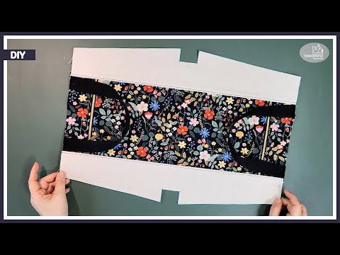 Видео: Как сделать повседневную сумку с 3 карманами на молнии