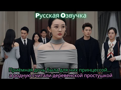 Видео: Приёмная дочь была для них принцессой… а родную считали деревенской простушкой#ceo #movie