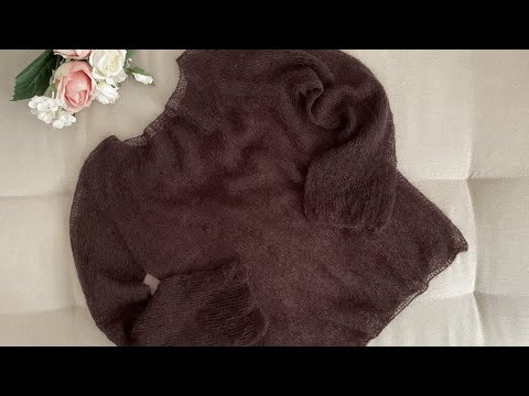 Видео: ПАУТИНКА  СПИЦАМИ ИЗ МОХЕРА  / ПОДРОБНЫЙ  Масстер Класс. Вязание для начинающих.