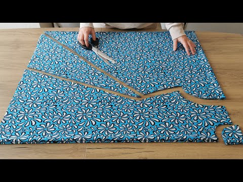 Видео: 💙 Пошив очень стильного и легкого платья принцессы 💯