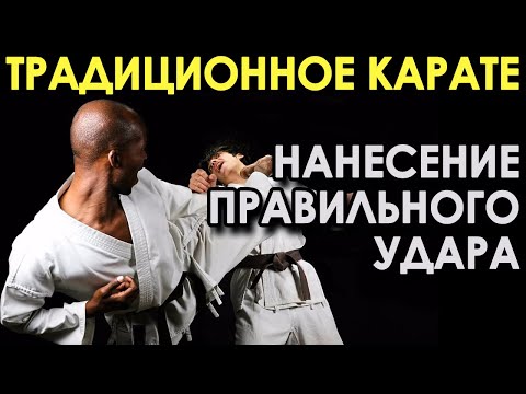 Видео: Традиционное Карате: нанесение ПРАВИЛЬНОГО удара.