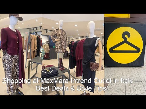 Видео: MaxMara Intrend в Италии — что там реально стоит покупать?