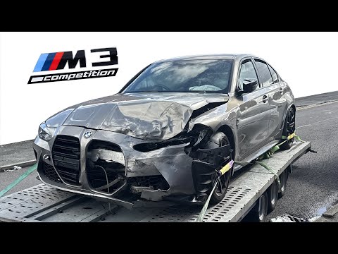 Видео: ВОССТАНОВЛЕНИЕ РАЗБИТОГО G80 M3 COMPETITION