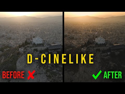 Видео: КАК ПОКРАСИТЬ D-CINELIKE НА DJI MAVIC AIR 2 !