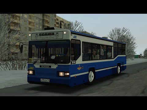 Видео: OMSI 2 Чистогорская область rework (2025) Scania CN113CLL Маршрут 55