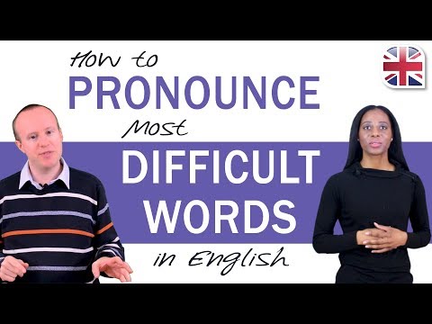 Видео: Как произносить самые сложные слова в английском