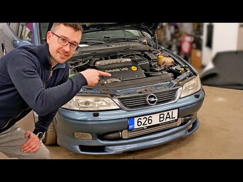 Видео: Opel Vectra B V6 Из 2.5L в 3.0L-TURBO от SAAB. Всё работает! Победа!